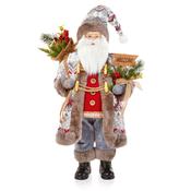 50cm Grey Fur Nordic Santa