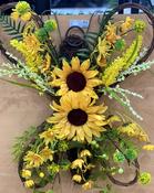Sunflower Garden Vine Butterfly