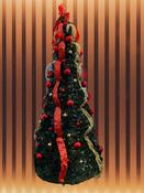 6FT Pre lit Green Decorate