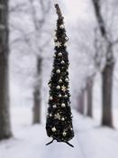 150cm Silver Pop Up Tree - 60ww LED