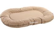 DOG BED -CUSHION DREAMBAY - OVAL LIGHT BEIGE image