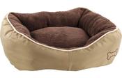DOG BED -  BASKET CHIPZ RECTANGLE BROWN BEIGE ECRU image