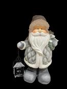 29 cm -  Santa With Lamp