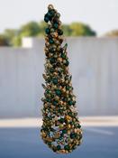 77cm - Tree with Gold and Green