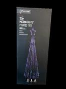 2.5M Black Pin Wire Pyramid Tree