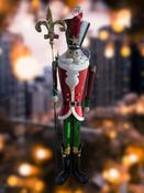 190 CM - Big Tall Metal Santa