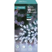 24 M-A Battery-Operated White LEDS LIGHTS image