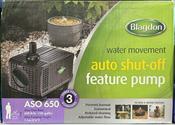 BD 650 Pump Auto Shut Off