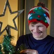 Flash! Party Beanie - Xmas Tree