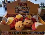 Metal keychain, Fast Food