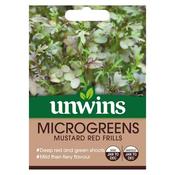 MicroGreens Mustard Red Frills