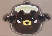 Mug, Huggy Mug, Bear, dolomite, 15 x 10 cm, capacity 450 ml, in gift box
