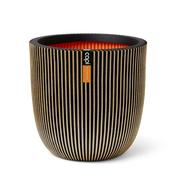 Planter ball Groove black gold 43x41 image