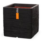 Planter square Rib 40x40x40 black image