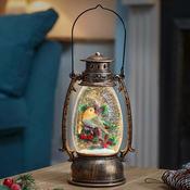 SnowSwirl Festive Robin Lantern image
