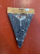 Star hanging recycled paper d.blue