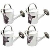 Watering can farm animals b/w ass. image