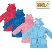 Microfibre Baby Robes with ears
