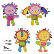 Animal Comforter Taggie Toy