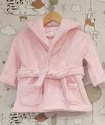 Soft Pink Microfibre Baby Robe with ears image