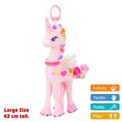 Large Plush Activity Unicorn Toy image