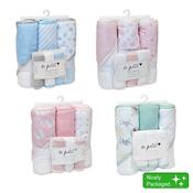 6pc. Hooded Wrap Set