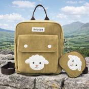 Cord Medium Backpack and Purse Set