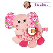Baby Girls Elephant Rattle Toy image