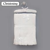 White Baby Shawl image