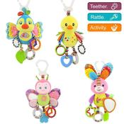 Hanging Animal Toy with Teething Rings image