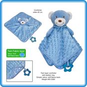 Twin Layer Velour Dimple/Fleece Backed Comforter image