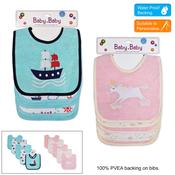 5pc. Baby Bib Sets image