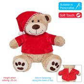 Small Paws Bear With Red T-Shirt &amp;amp; Hat image