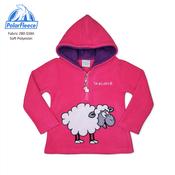 Girls Fleece Sheep Top image