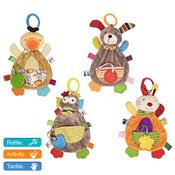 Animal Velour Rattle Comforter image