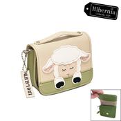 Small Faux Leather Purse with Stitched Sheep Motif image