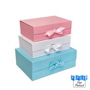 Large Gift Box With Satin Ribbon image