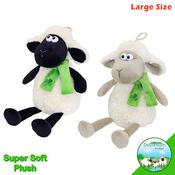 Plush Sitting Sheep image