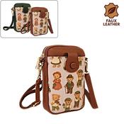 Small Faux Leather Shoulder Bag