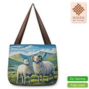 Sheep Woven Tapestry Bag