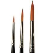 Synthetic Brushes, set of 3