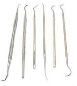 6 pc Metal Pick Set