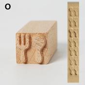 HAND CARVED WOODEN CUTLERY SEAL