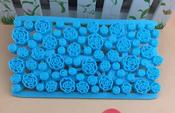 POTTERY TOOL PRINTING STAMP - FLOWER image