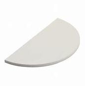 Semi-Circular Kiln Shelf Large (520mm x 15mm)