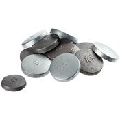 Set of 12 Coloured Cast Iron Breton Palets + 1 Jack