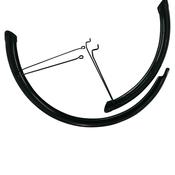 Mudguards Pair 20" Bike Racingboy 540 - Black (sold as a pair, without screws)