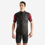 Men's Sleeveless Ultra-Light Road Cycling Windbreaker Racer - Black image