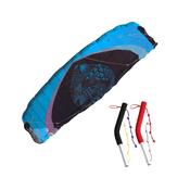 Zeruko Traction Kite 2.5 m2 + Steering Handles - Blue