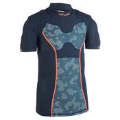 Kids' Rugby Shoulder Pads R100 - Blue/Grey